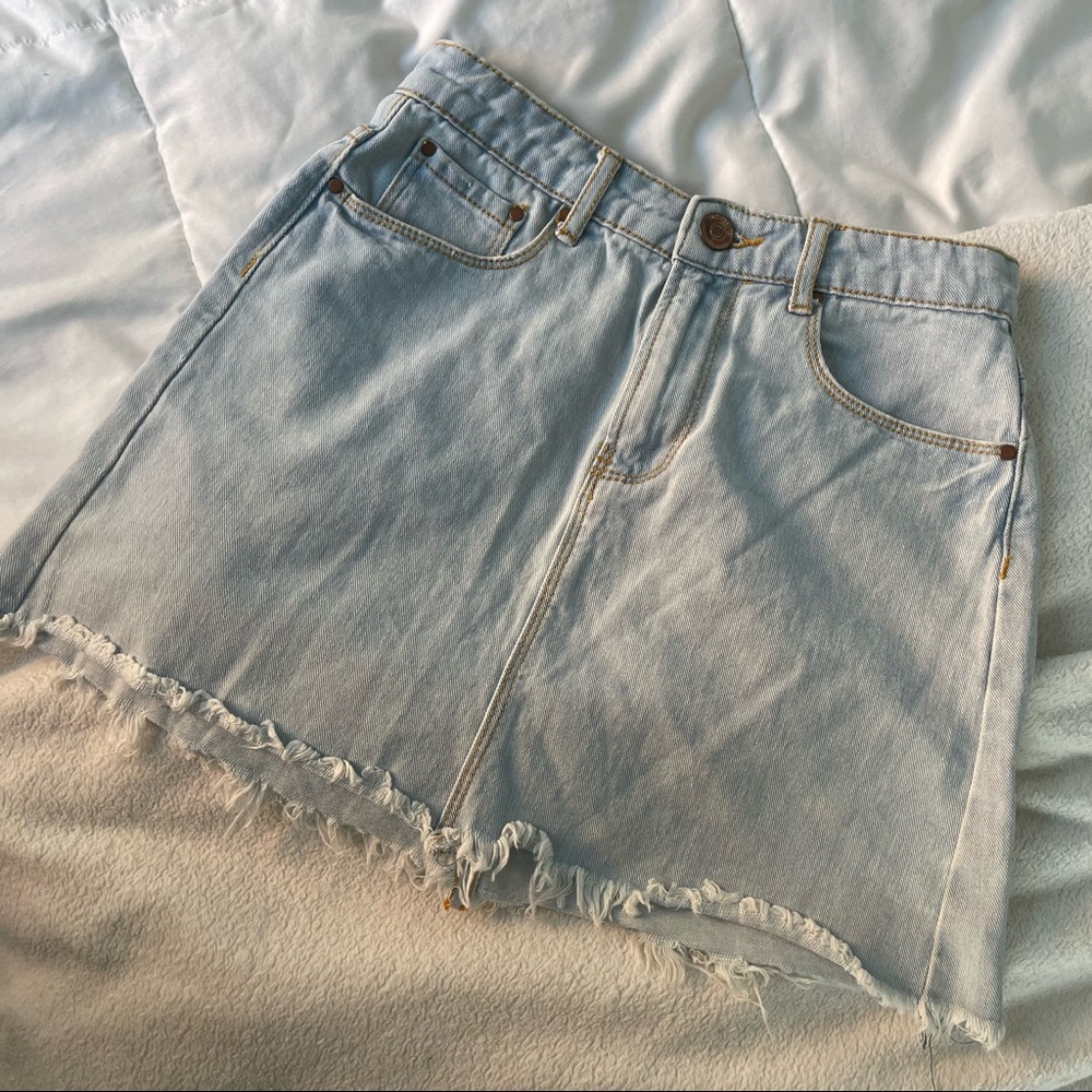 Forever 21 Jean Skirt